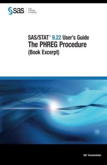 SAS/STAT 9.22 User's Guide:: The PHREG Procedure 