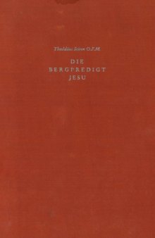 Die Bergpredigt Jesu