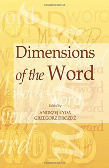 Dimensions of the Word