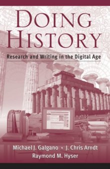 Doing History: Research and Writing in the Digital Age  