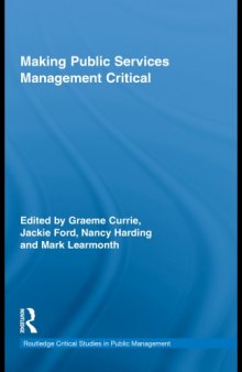 Making Public Services Management Critical  