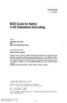IEEE Guide for Safety in AC Substation Grounding