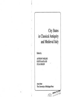 City-States in Classical Antiquity and Medieval Italy