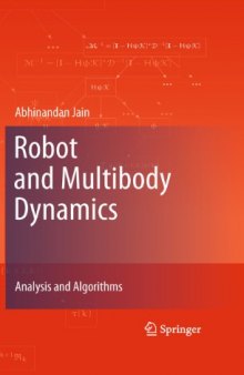 Robot and Multibody Dynamics: Analysis and Algorithms