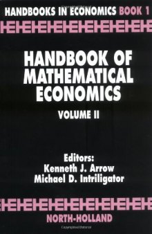 Handbook of Mathematical Economics, Volume 2 