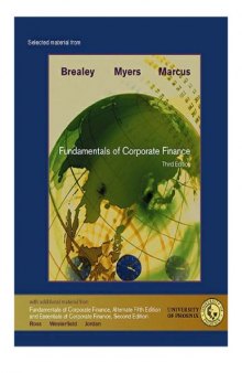 Fundamentals of Corporate Finance (Selected Material from) 