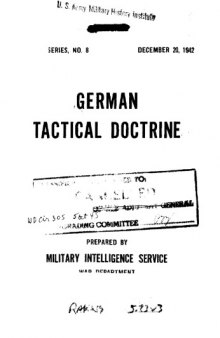 German tactical doctrine