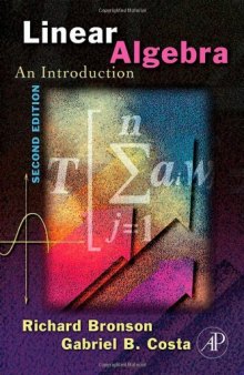 Linear Algebra, Second Edition: Algorithms, Applications, and Techniques