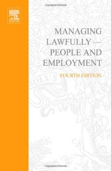 Managing Lawfully - People and Employment Super Series, 4th Edition (ILM Super Series)