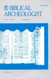 The Biblical Archaeologist - Vol.41, N.3 