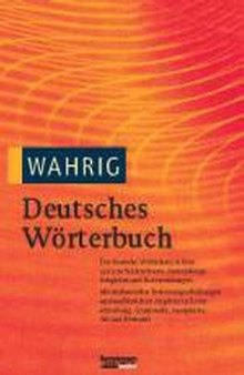 Wahrig Deutsches Worterbuch 