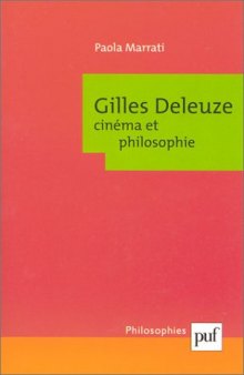 Gilles Deleuze. Cinéma et philosophie