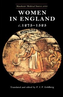 Women in England: c. 1275-1525