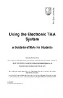 A Guide to eTMAs for Students