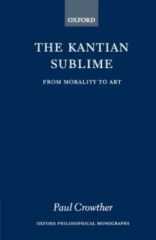 The Kantian Sublime: From Morality to Art