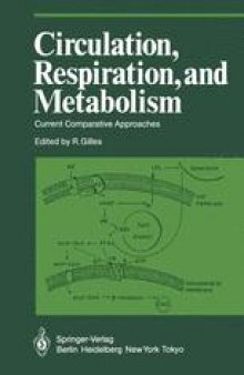 Circulation, Respiration, and Metabolism: Current Comparative Approaches