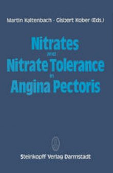 Nitrates and Nitrate Tolerance in Angina Pectoris