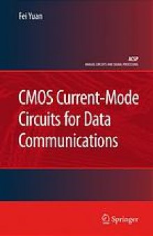 CMOS current-mode circuits for data communications