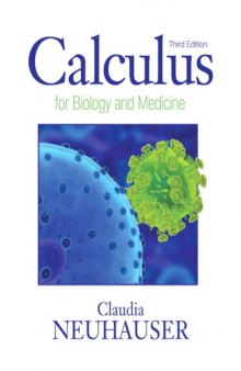 Calculus For Biology and Medicine