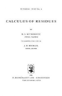 Calculus of Residues