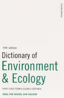 DICTIONARY OF ENVIRONMENT ECOLOGY