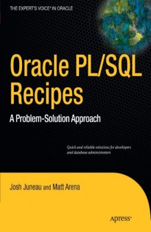 Oracle PL SQL Recipes: A Problem-Solution Approach