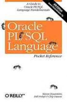 Oracle PL/SQL language : pocket reference