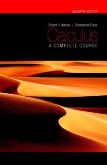 Calculus: A complete course