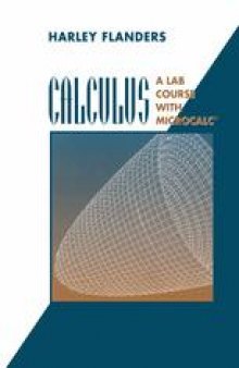 Calculus: A Lab Course with MicroCalc®