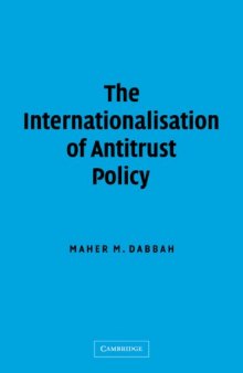 Internationalisation Antitrust Policy