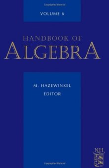 Handbook of Algebra, Volume 6