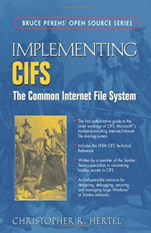 Implementing CIFS: The Common Internet File System