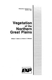Vegetation of the Northern Great Plains