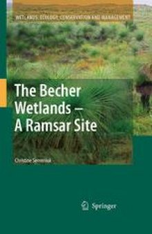 The Becher Wetlands – A Ramsar Site: Evolution of Wetland Habitats and Vegetation Associations