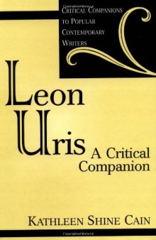 Leon Uris: A Critical Companion 