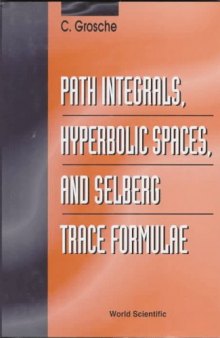 Path integrals, hyperbolic spaces, and Selberg trace formulae