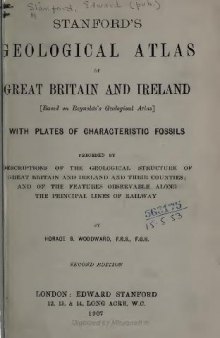 Stanford Geological Atlas Of Great Britain And Ireland -1907