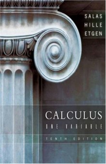 Calculus: One Variable ~ 10th Edition