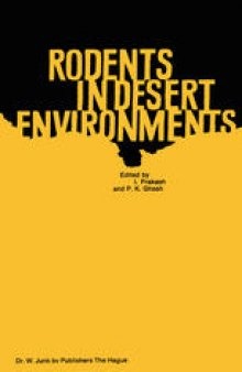 Rodents in Desert Environments