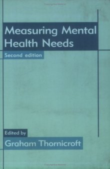 Measuring Mental Health Needs, 2nd Edition (CV Visual Arts Research)