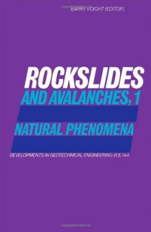 Rockslides and Avalanches: Natural Phenomena v. 1