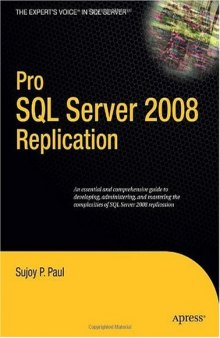 Pro SQL Server 2008 Replication