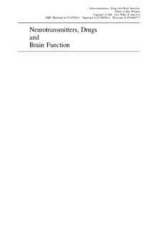 Neurotransmitters, drugs, and brain function