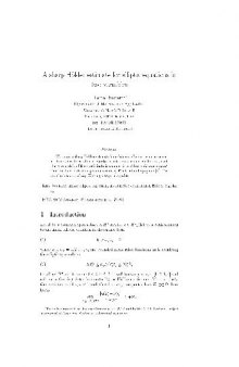 A sharp Hölder estimate for elliptic equations in two variables