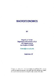 Macroeconomics