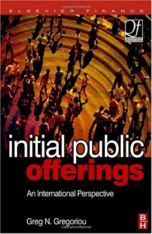 Initial public offerings: an international perspective