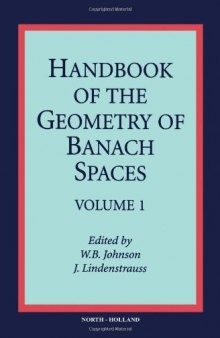 Handbook of the geometry of Banach spaces