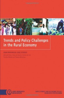 Trends and Policy Challenges in the Rural Economy: Four Provincial Case Studies