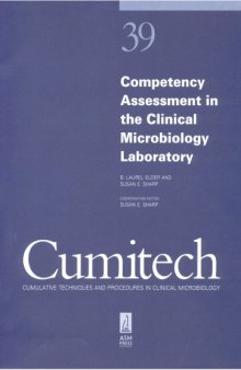Cumitech 39: Competency Assessment in the Clinical Microbiology Laboratory