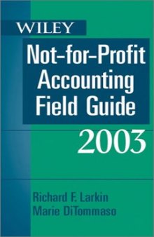Wiley Not-for-Profit Accounting Field Guide
